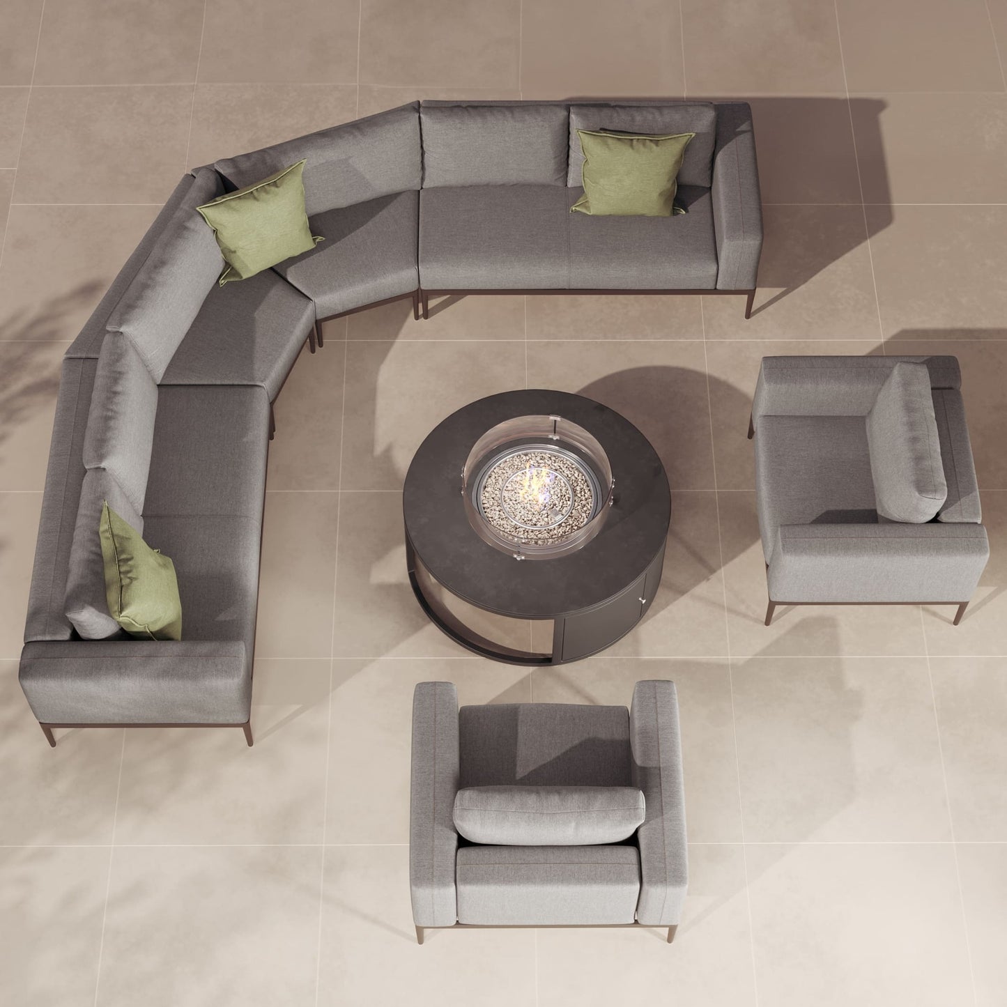Homeflair – Eve Grande Corner Sofa Group