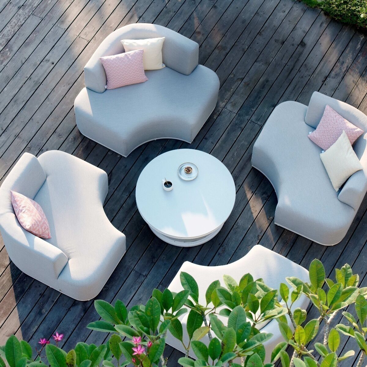 Homeflair - Outdoor Fabric Snug Lifestyle Suite
