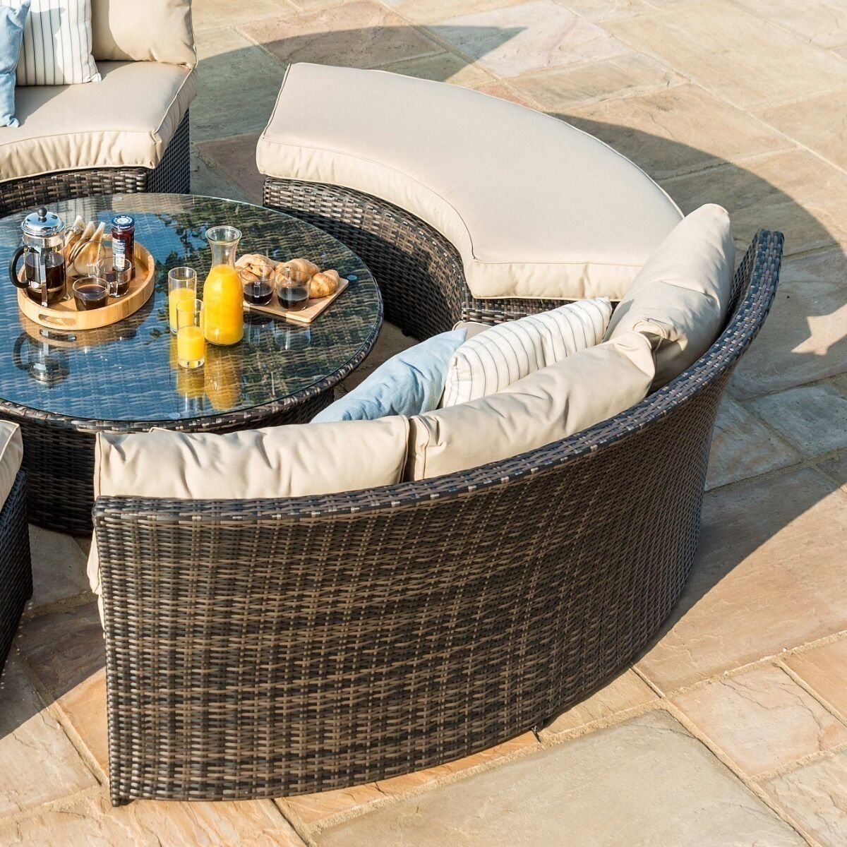 Homeflair - Chelsea Rattan Lifestyle Suite
