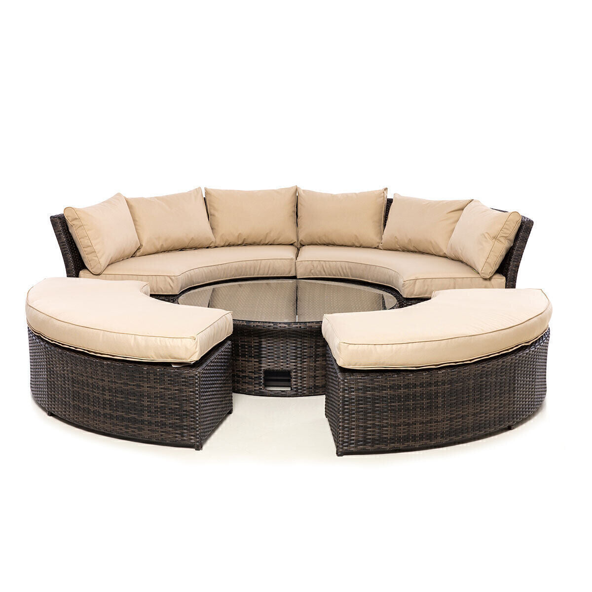 Homeflair - Chelsea Rattan Lifestyle Suite