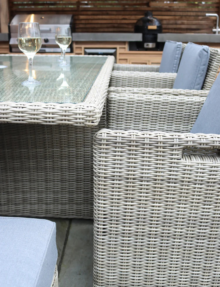 Wentworth 10 Seater Cube Dining Set