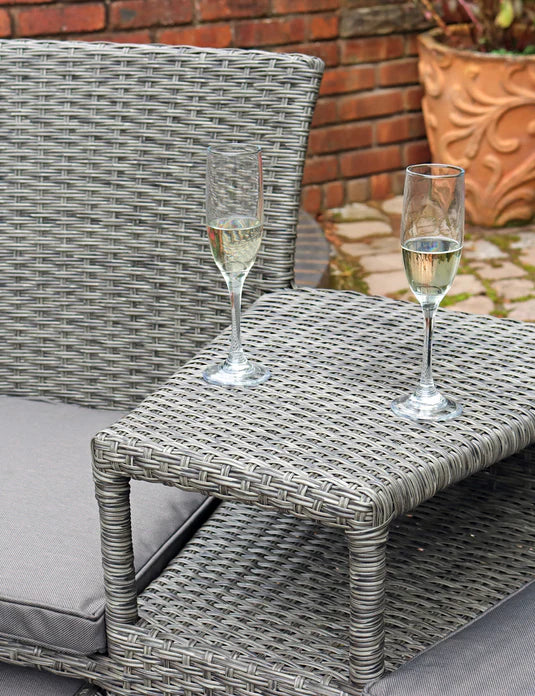Paris 2 Seater Fixed Companion Set
