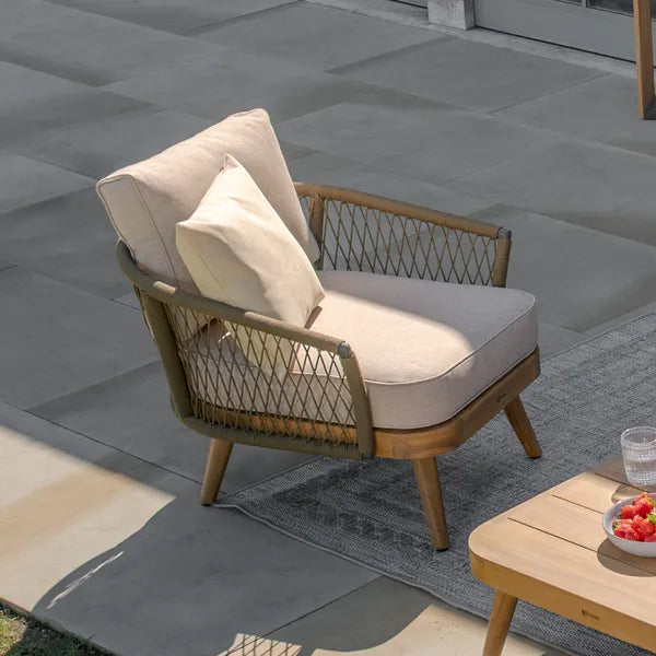 Bali Rope Weave Lounge Chair
