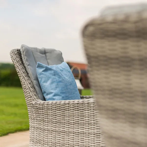Pair of Oxford Venice Rattan Dining Chairs