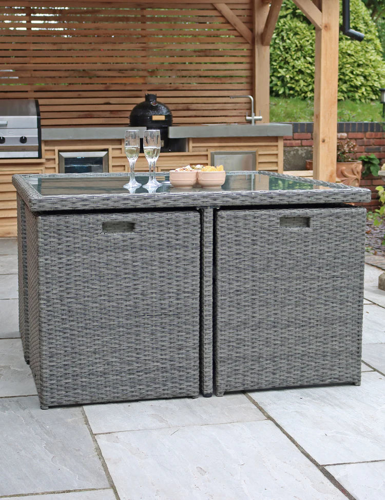 Paris 8 Seater Cube Dining Set