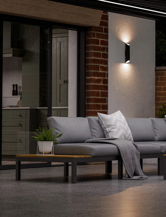 Aspen Teak 6 Seater Modular Corner Lounging Set with Coffee Table