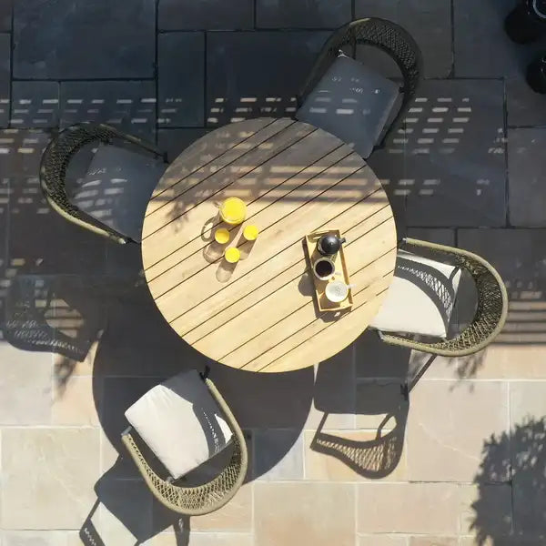 Homeflair - Bali Rope Weave Dining Set