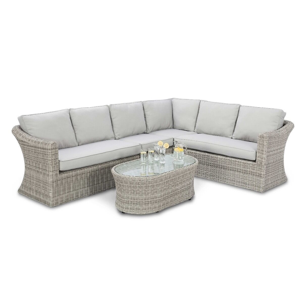 Homeflair - Oxford Large Rattan Corner Group