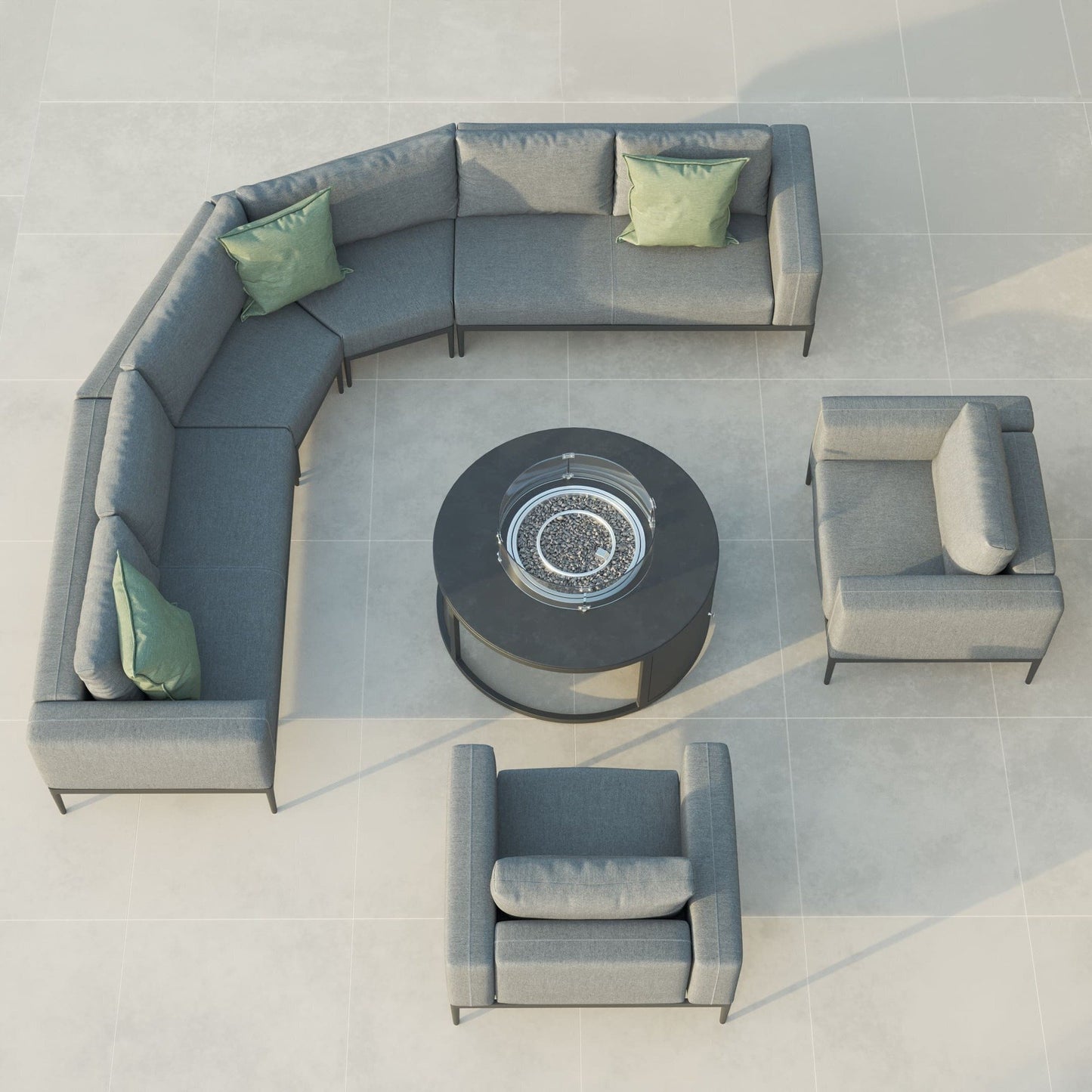 Homeflair – Eve Grande Corner Sofa Group