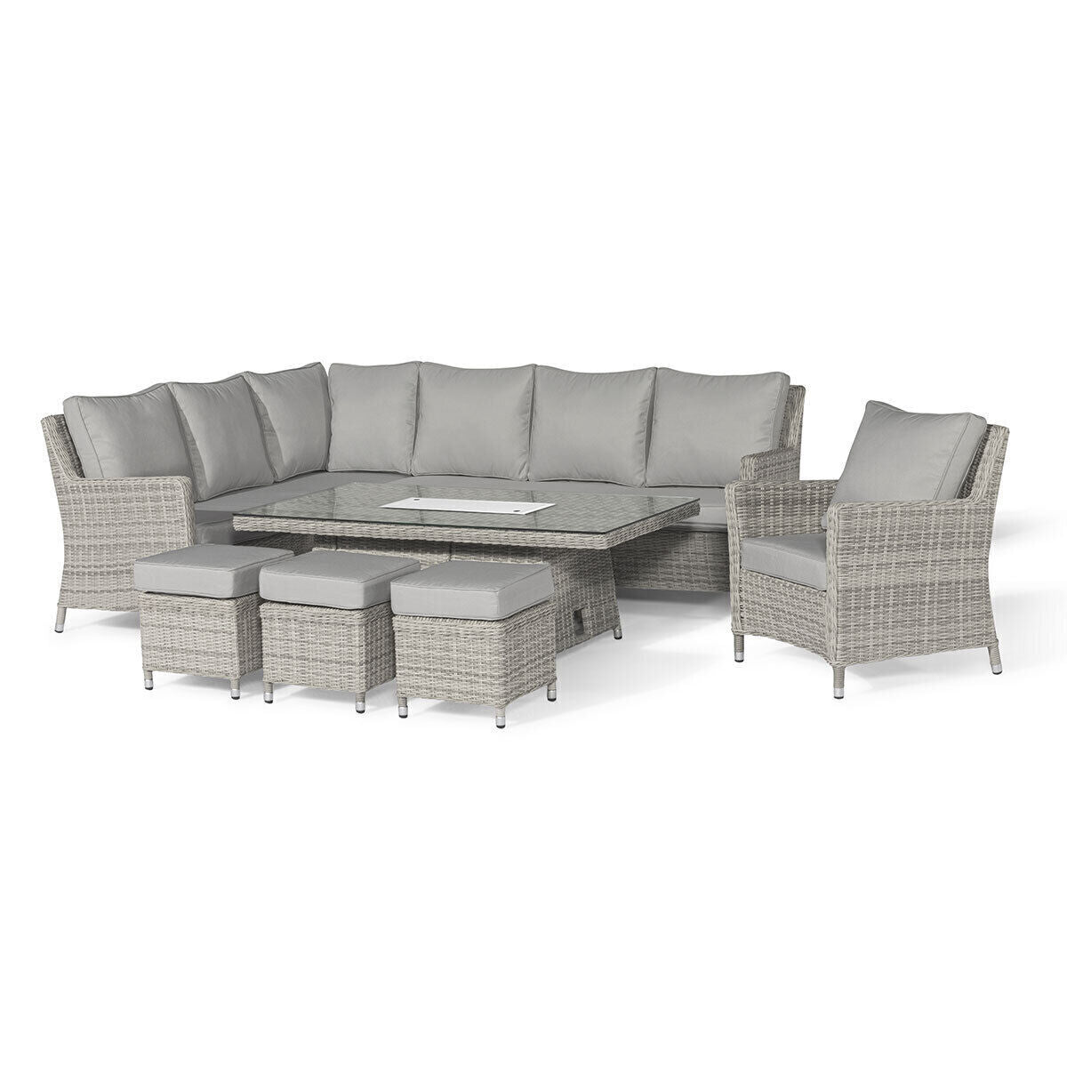Homeflair - Oxford Corner Rattan Dining Set