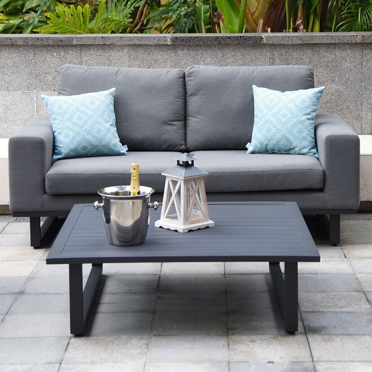 Homeflair -Pair Of Outdoor Scatter Cushion