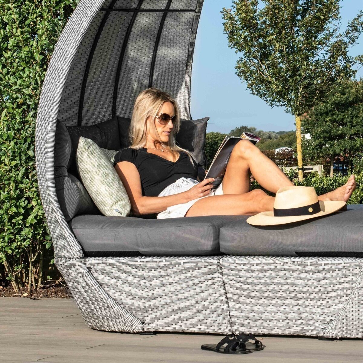 Homeflair - Ascot Rattan Daybed