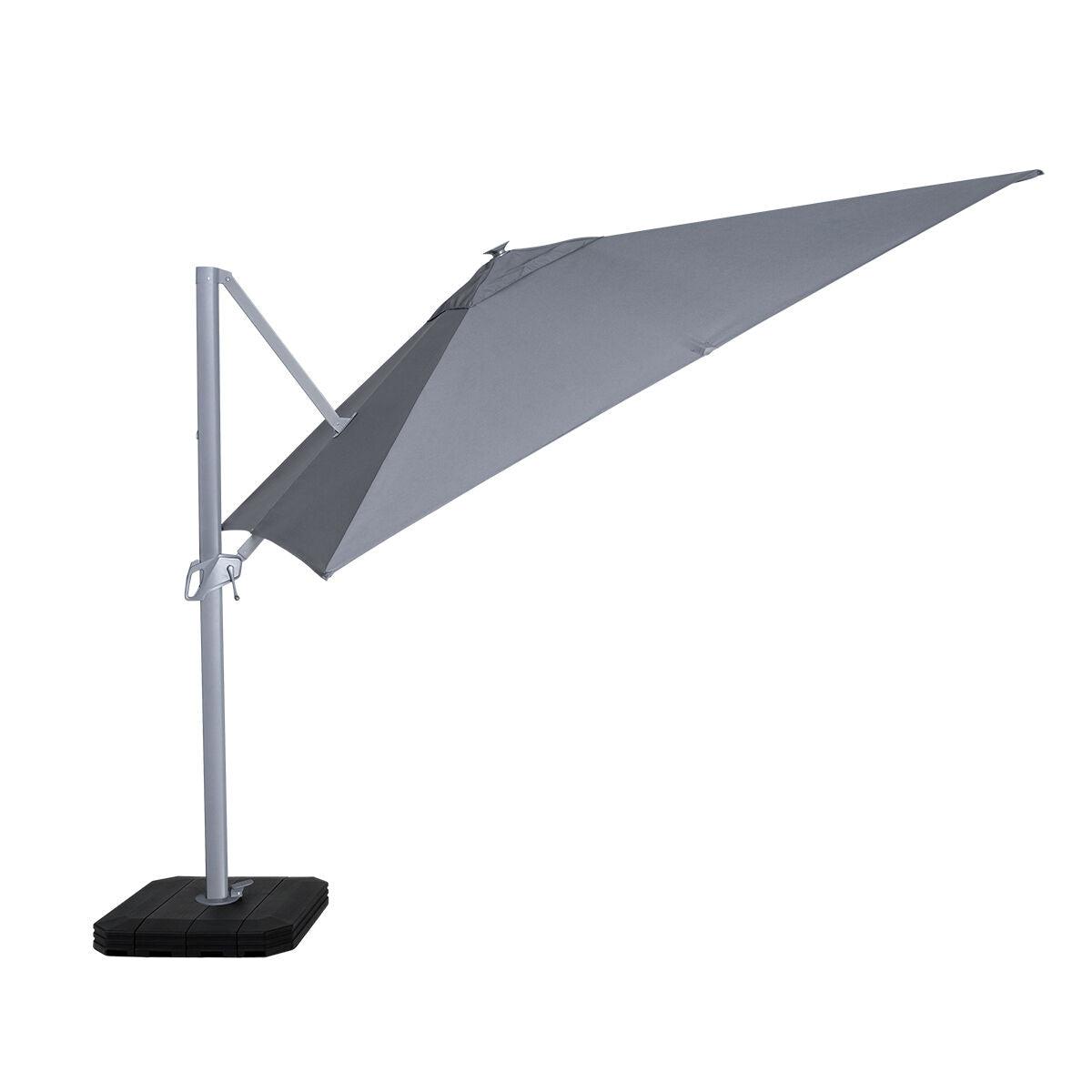 Homeflair -Zeus 3m Square Rotating Cantilever Parasol