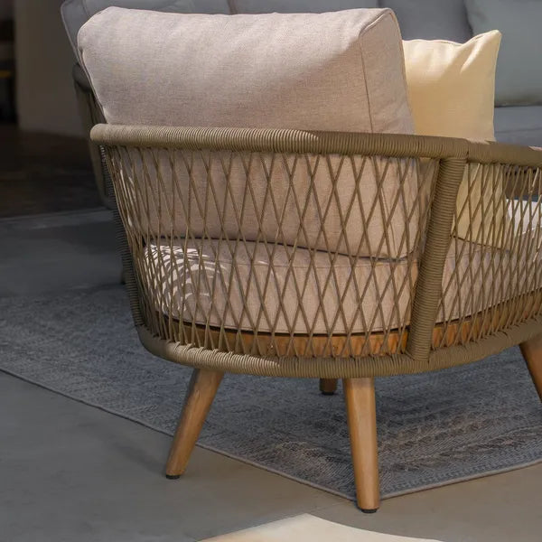Bali Rope Weave Lounge Chair