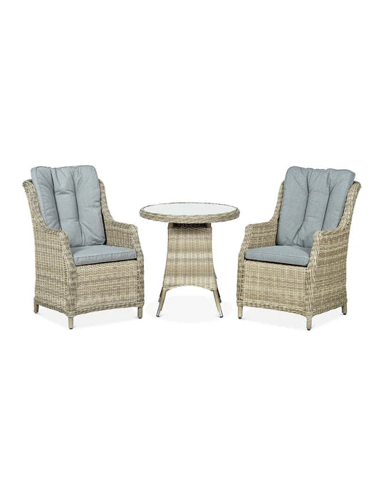 Wentworth 2 Seater Comfort Bistro Set