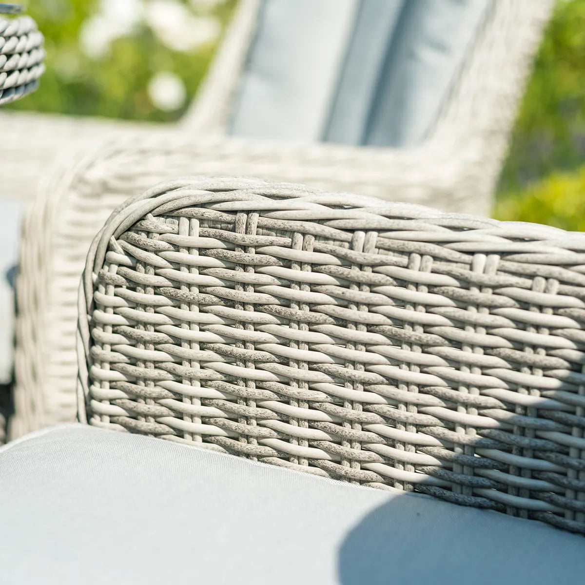 Pair of Oxford Venice Rattan Dining Chairs