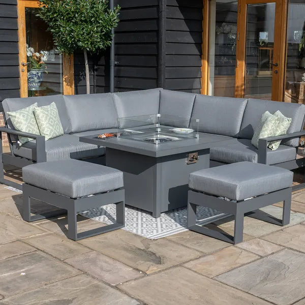 Homeflair – Amalfi 3 Seat Aluminium Sofa Set