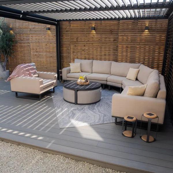 Outdoor Fabric Ethos Grande Corner Sofa Set
