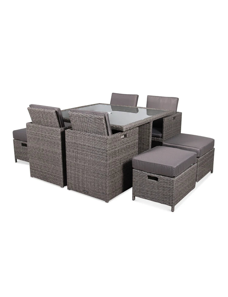 Paris 8 Seater Cube Dining Set