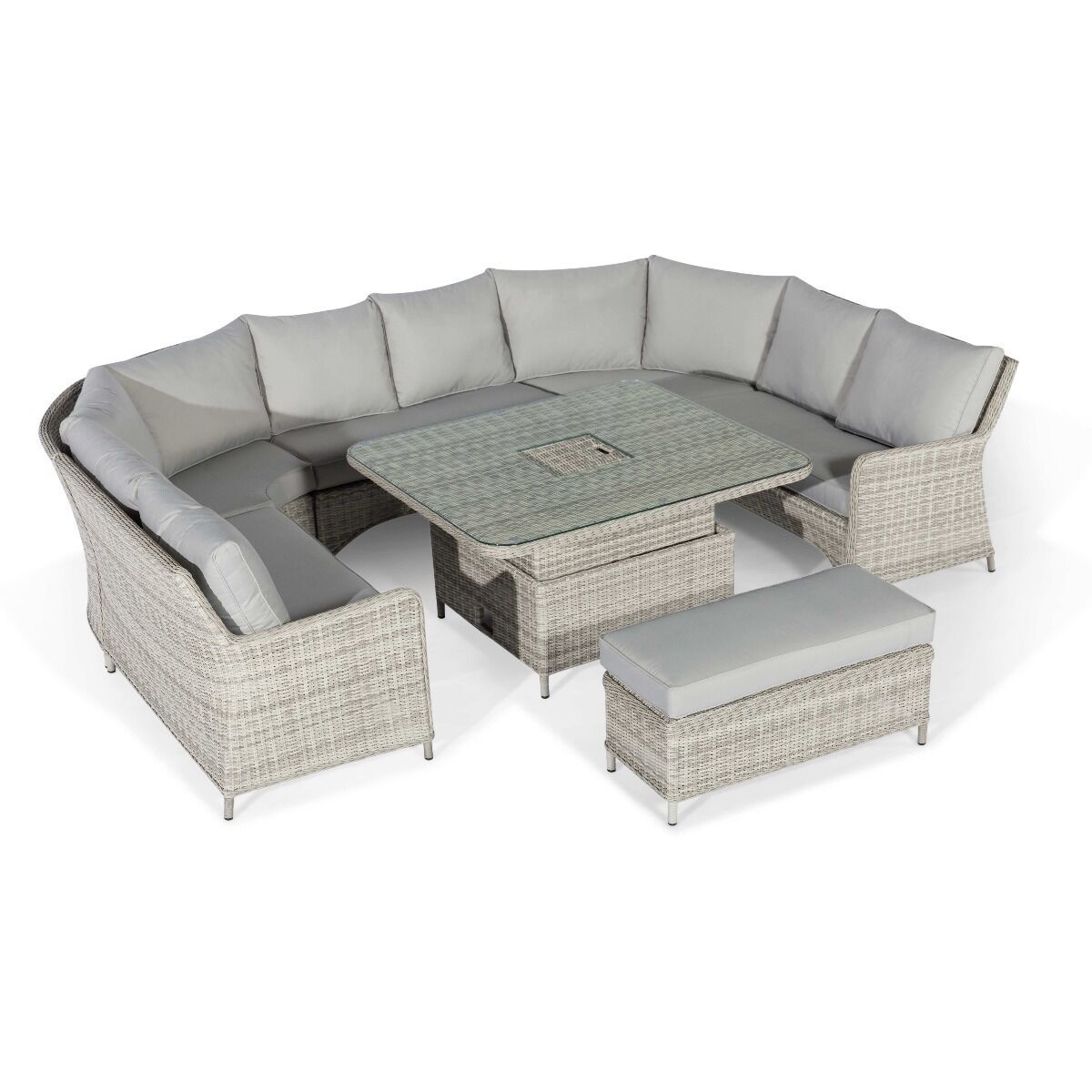 Homeflair - Oxford Royal Rattan Sofa Set