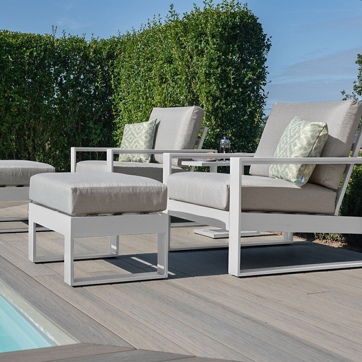 Homeflair - Amalfi Aluminium Lounge Set
