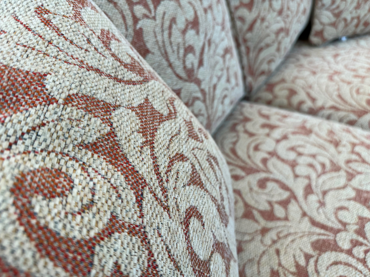 Cinnamon Ex-Display Floral 3 + 2 Seater Fabric Sofas | EXCIN