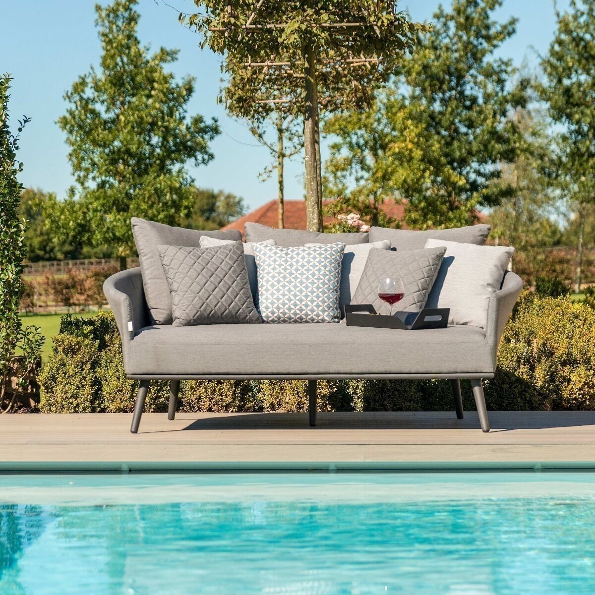 Homeflair - Outdoor Fabric Ark Daybed