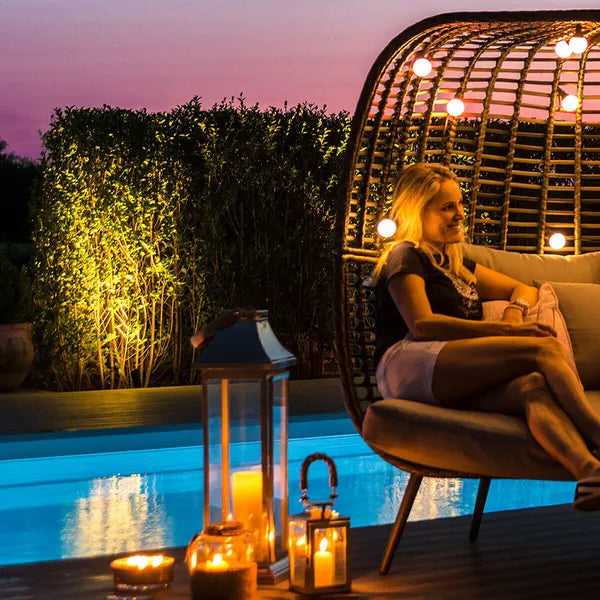 Homeflair - Riviera Rattan Pod Chair