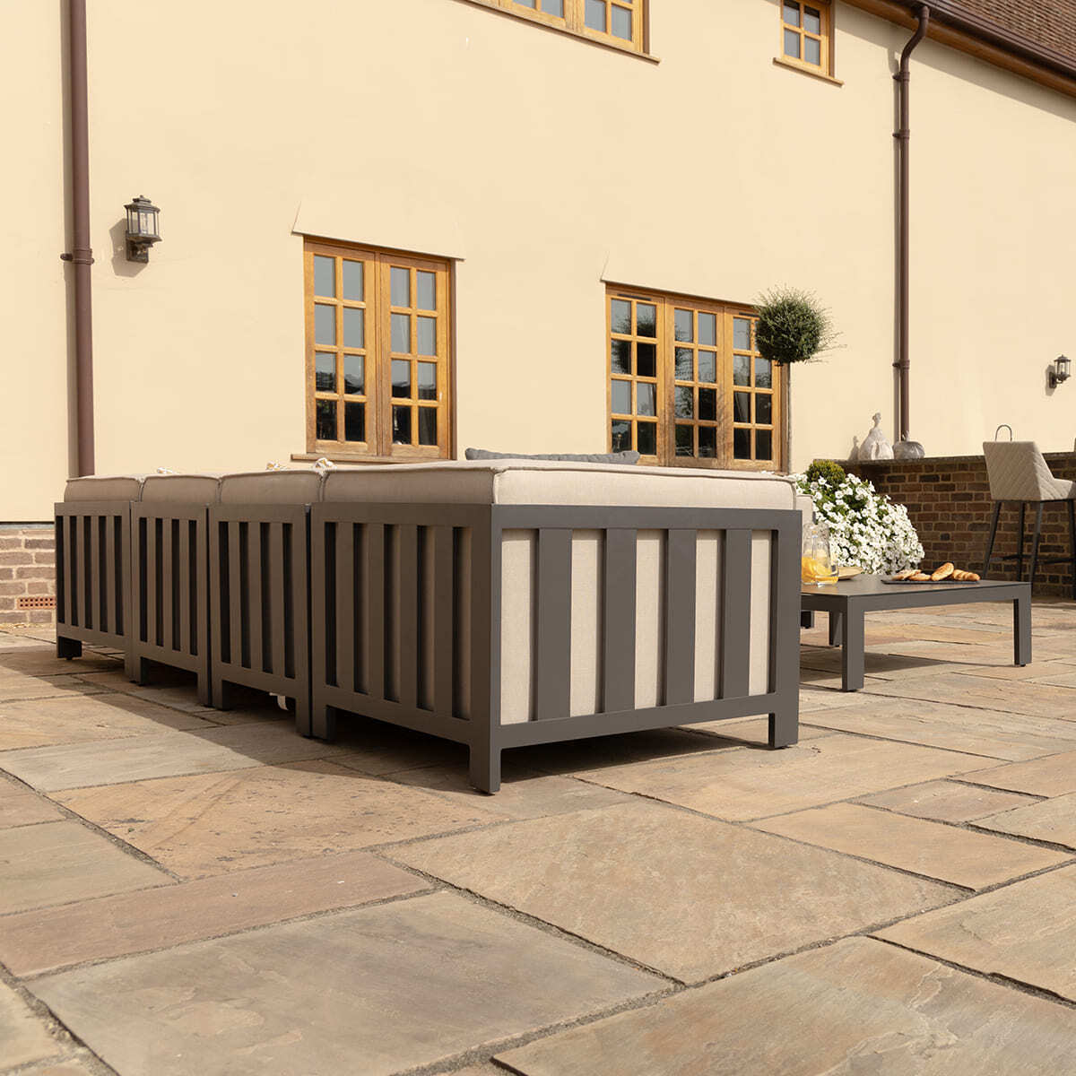 Homeflair - Outdoor Fabric Ibiza Large Corner Sofa Set