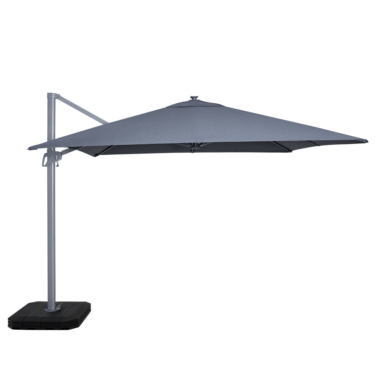 Homeflair -Zeus 3m Square Rotating Cantilever Parasol