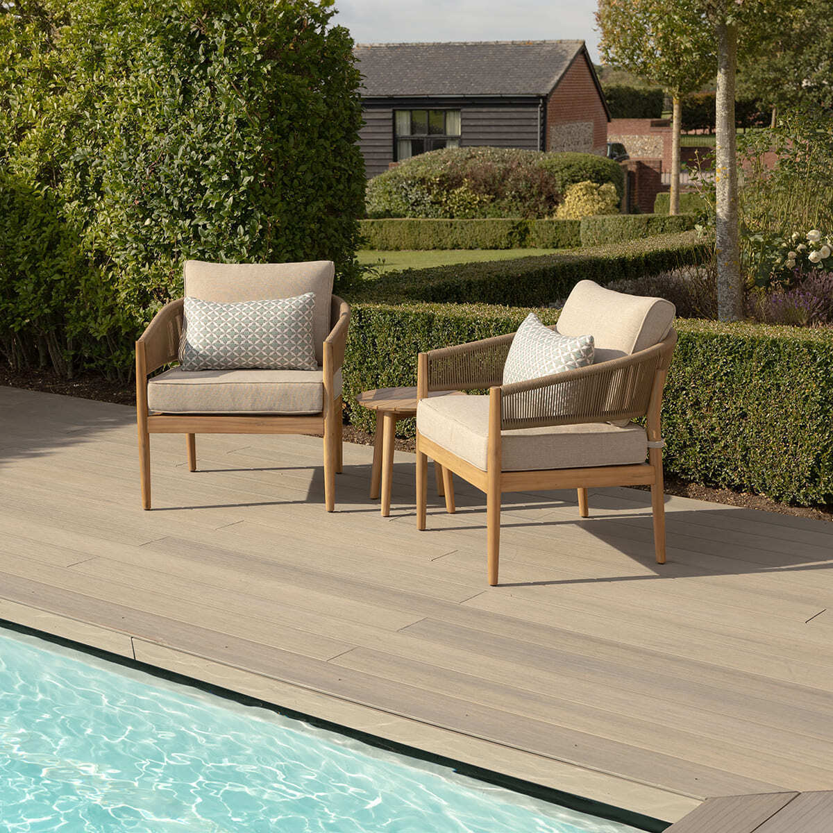 Homeflair - Porto Rope Weave Lounge Set
