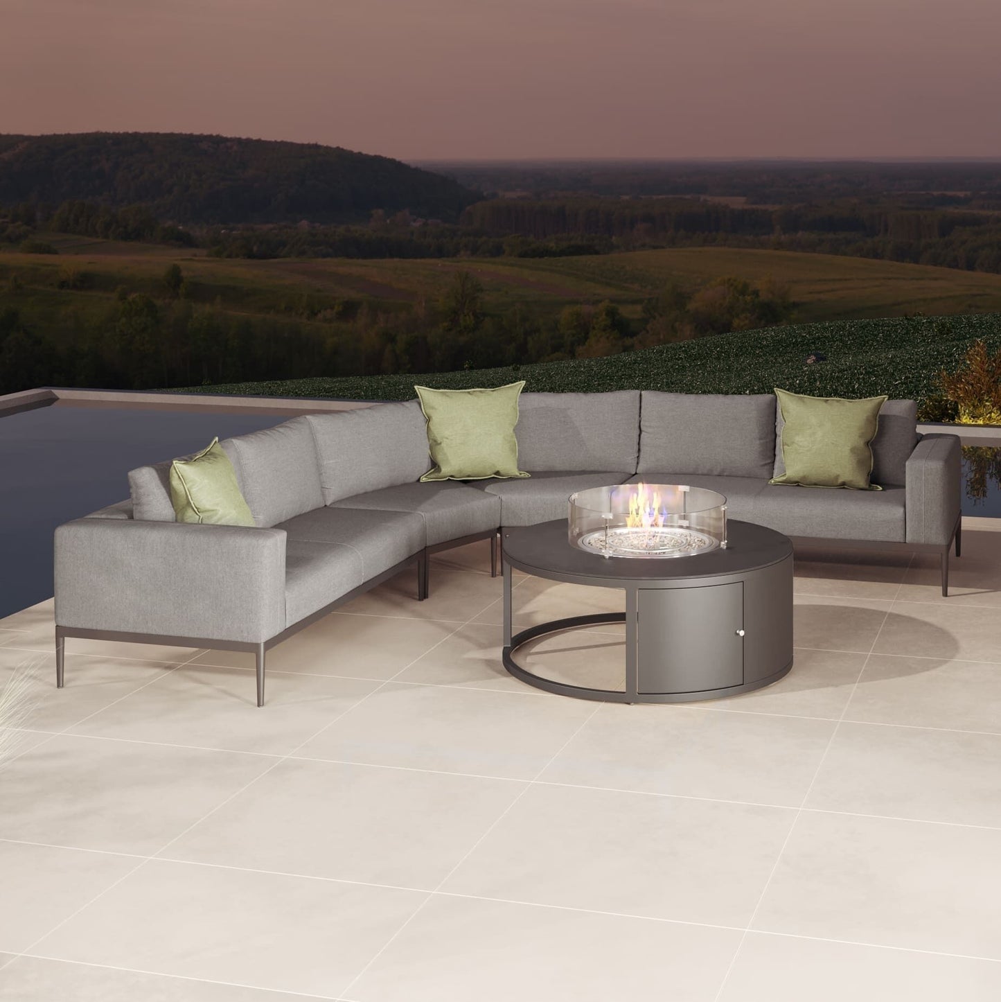 Homeflair – Eve Grande Corner Sofa Group