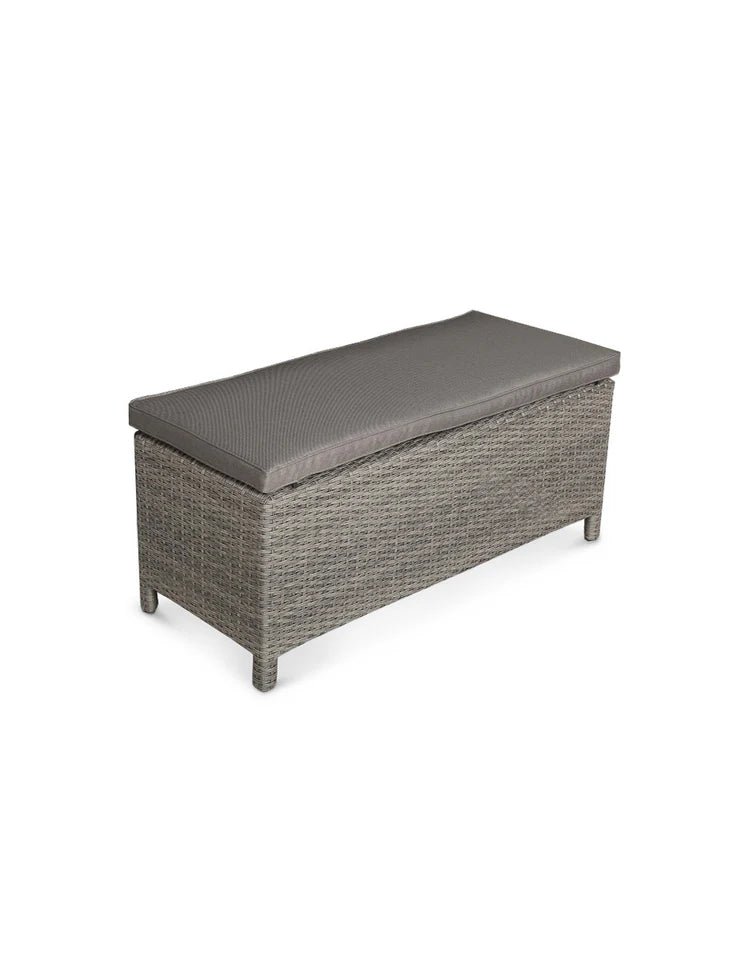 Paris 8 Seater Deluxe Modular Corner Dining & Lounging Set with Rectangular Fire Pit Table