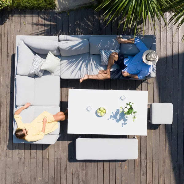 Outdoor Fabric Pulse U Shape Corner Dining Set