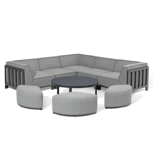Outdoor Fabric Ibiza Small Corner Sofa Set