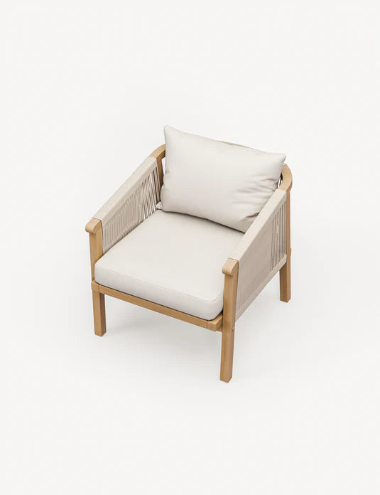 Roma 4 Seater Double Lounge Set with Rectangular Coffee Table