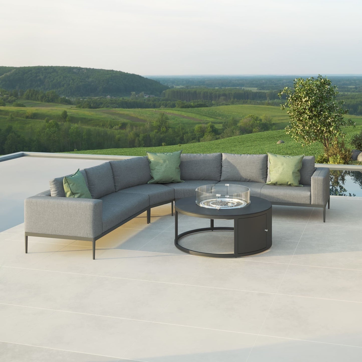 Homeflair – Eve Grande Corner Sofa Group