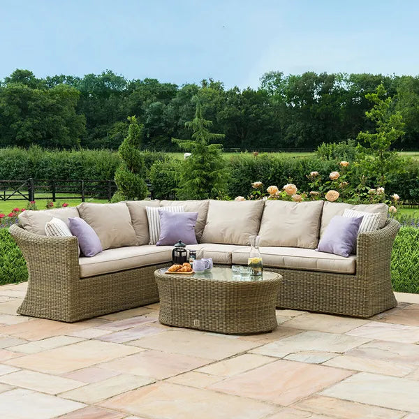 Homeflair - Winchester Large Rattan Corner Sofa Group