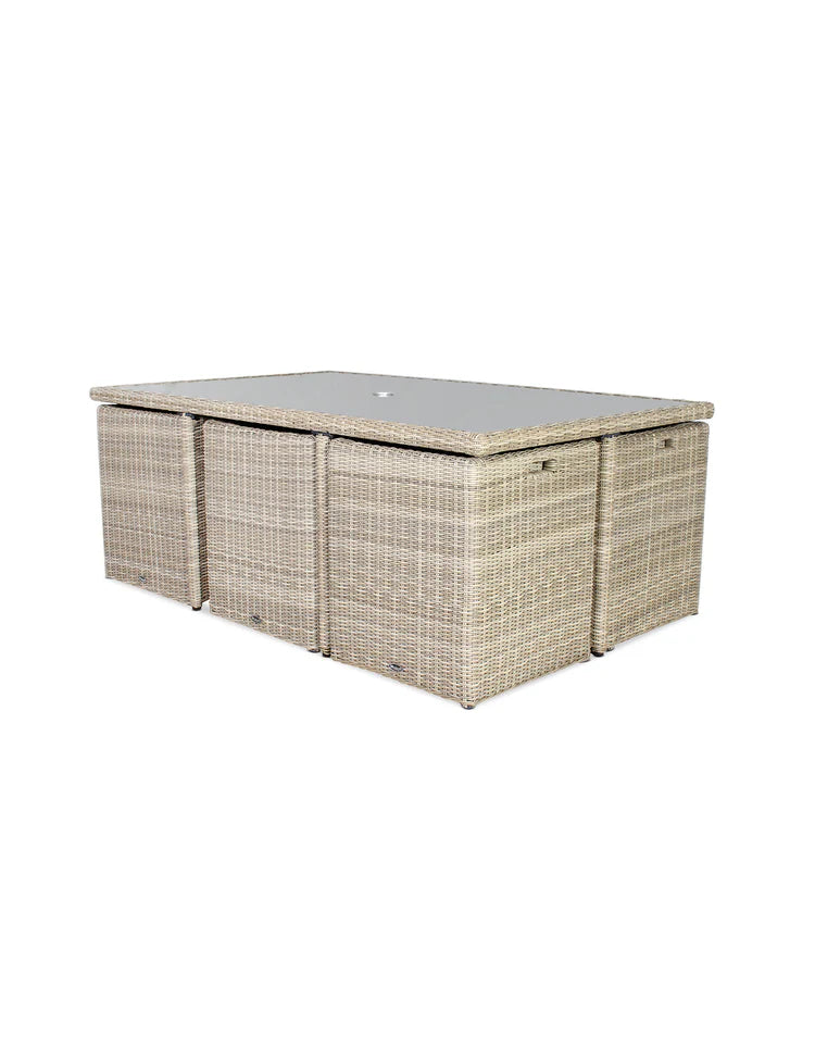 Wentworth 10 Seater Cube Dining Set