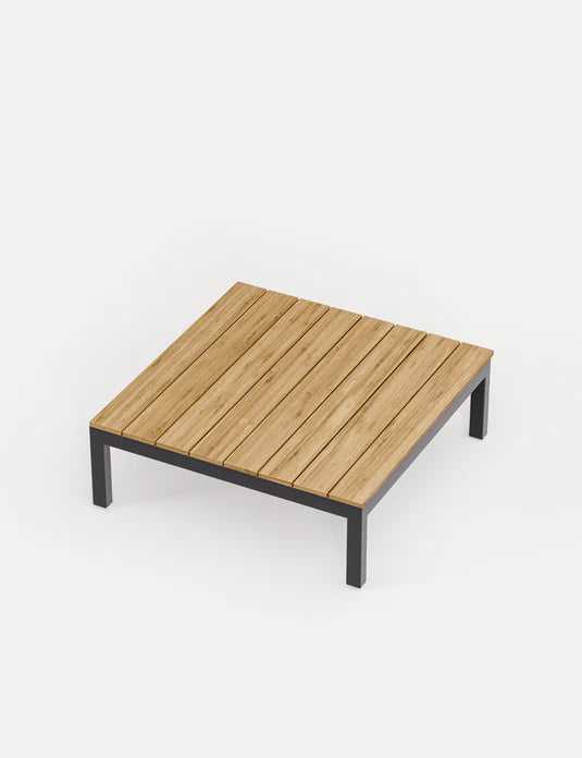 Aspen Teak 6 Seater Modular Corner Lounging Set with Coffee Table