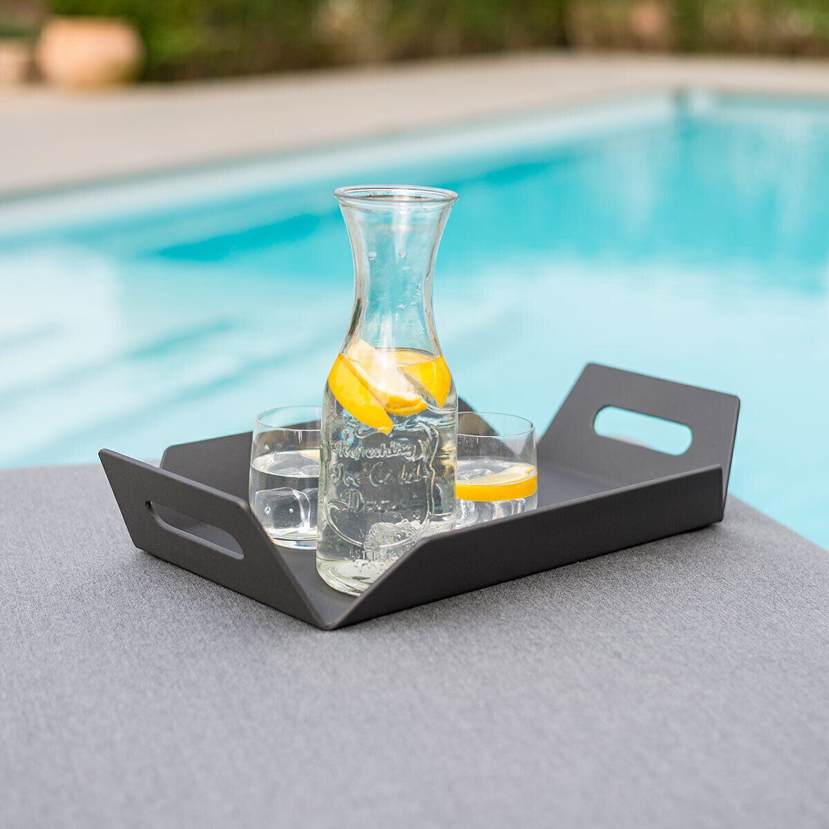 Homeflair - Outdoor Fabric Allure Double Sunlounger