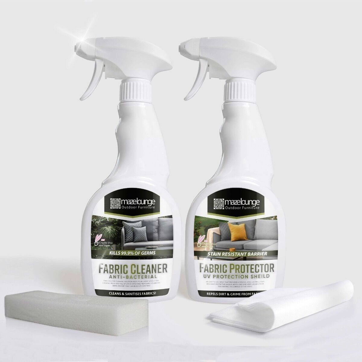 Homeflair -Outdoor Fabric Furniture Cleaning & Protector Kit