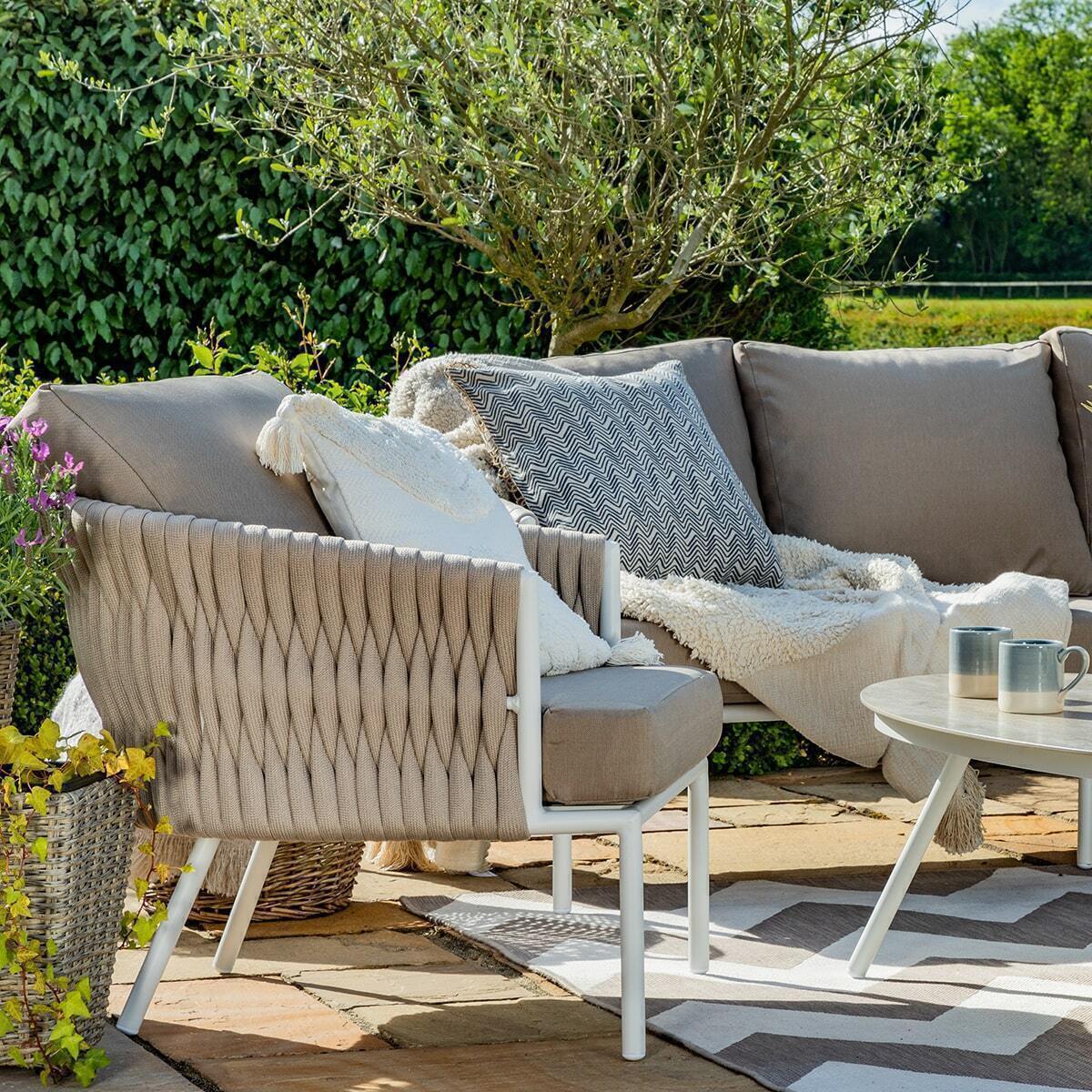 Homeflair - Marina Rope Weave Corner Group