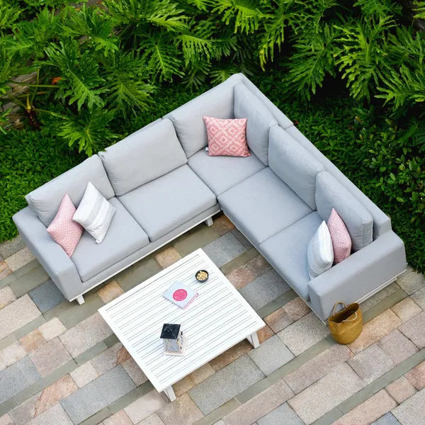 Outdoor Fabric Ethos Corner Group - Flanelle