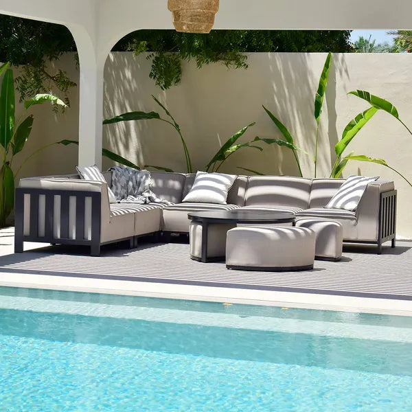 Outdoor Fabric Ibiza Small Corner Sofa Set