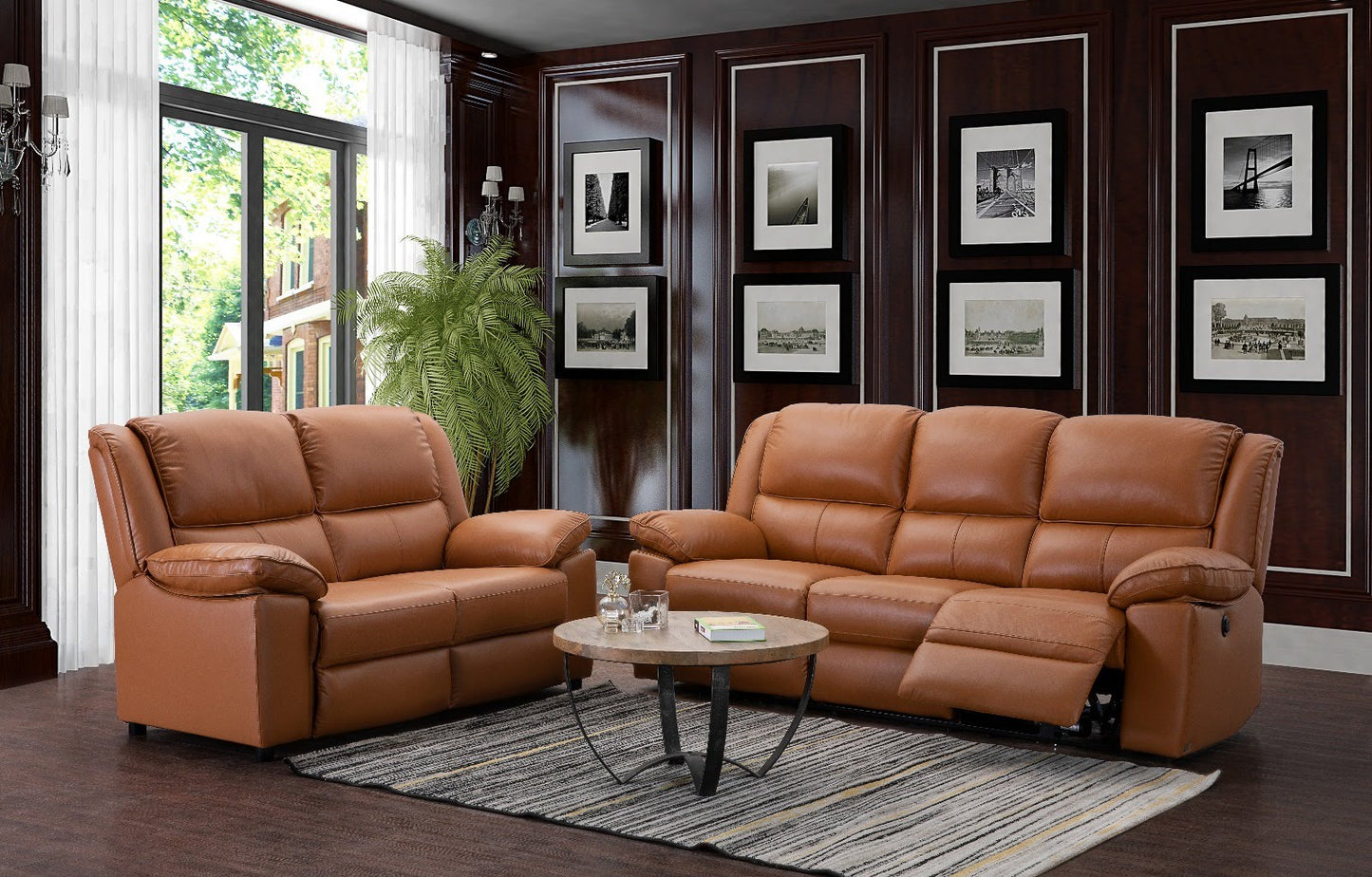 Paris Leather Sofa Collection | Divano