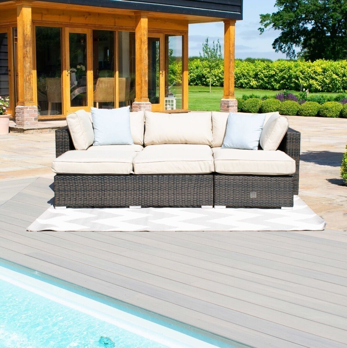 Homeflair - Rio Rattan Corner Sofa Group