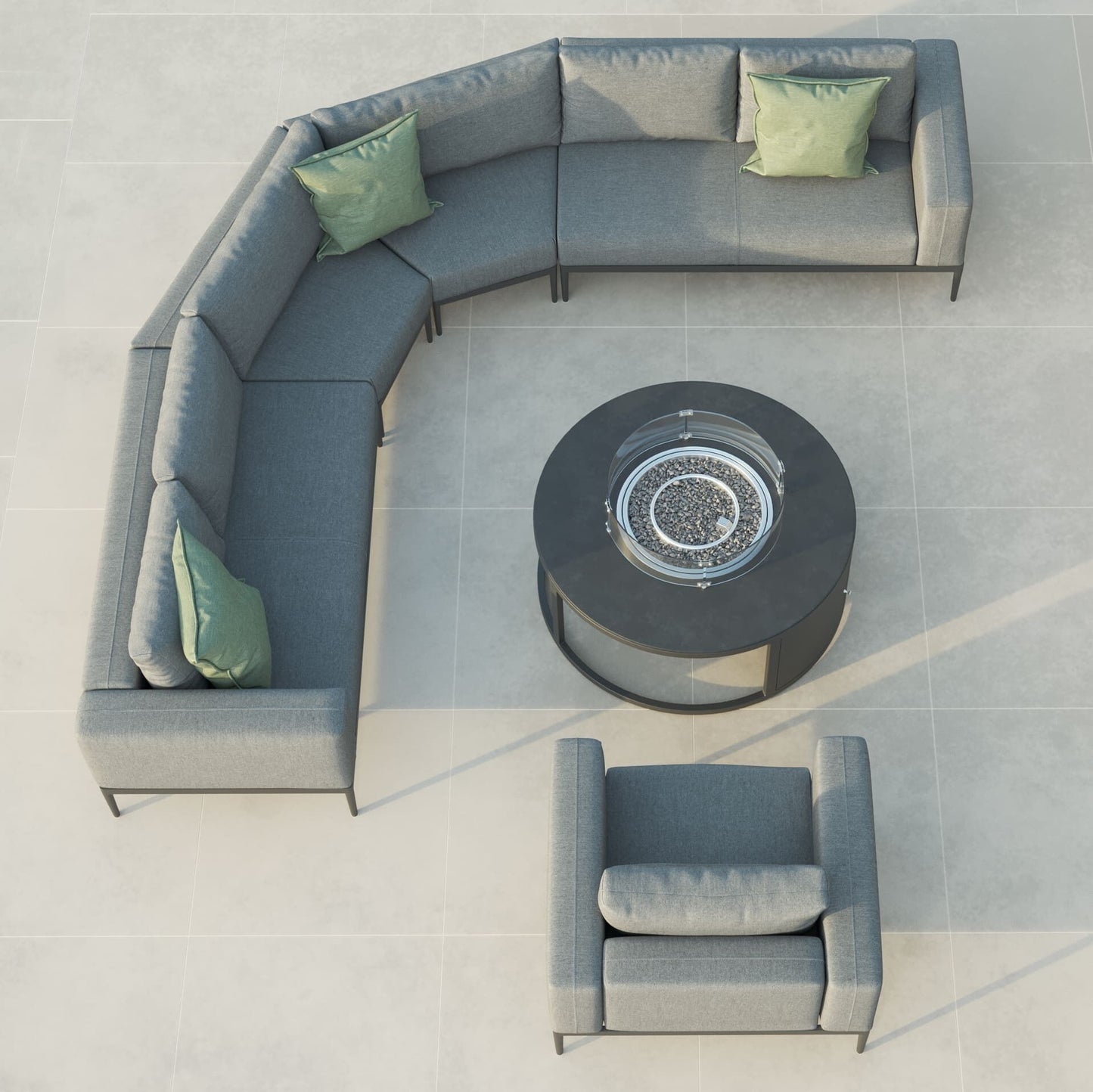 Homeflair – Eve Grande Corner Sofa Group