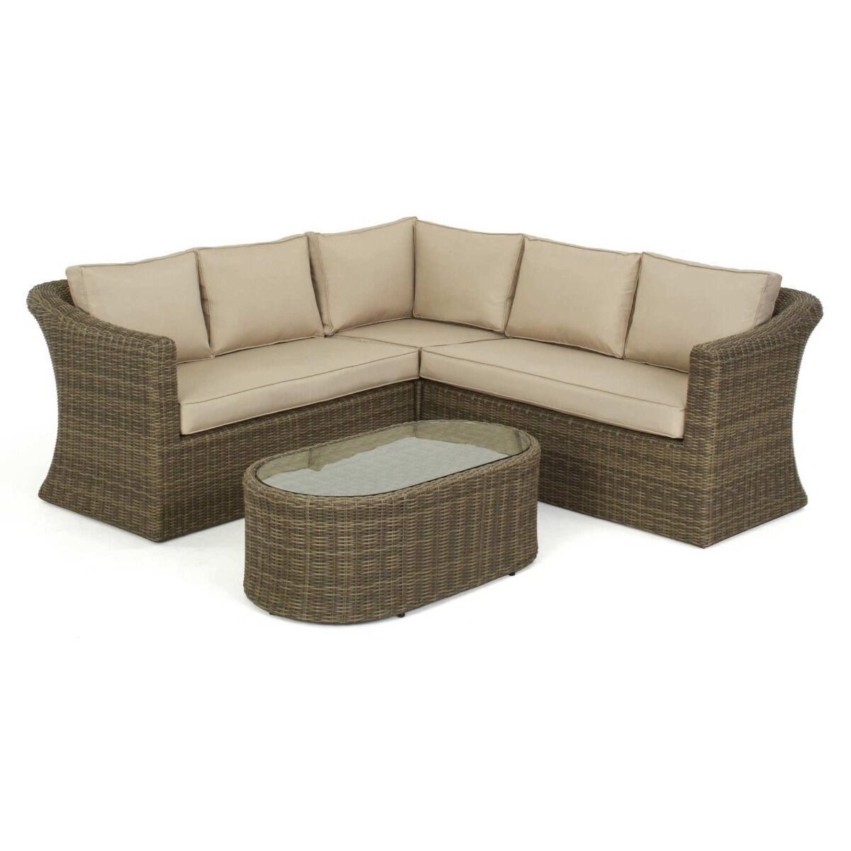 Homeflair - Winchester Small Rattan Corner Group