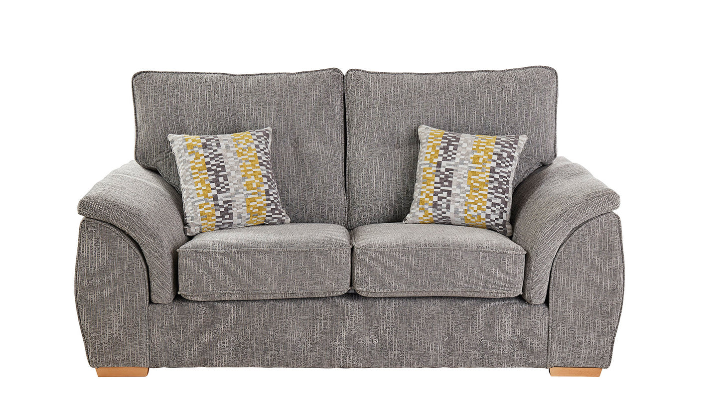 Modular Bespoke Ashley Fabric Sofa Collection | Red Rose